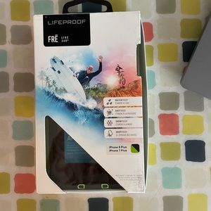 LIFEPROOF FRE SERIES Waterproof Case for iPhone 7/8 Plus -  Black/Lime